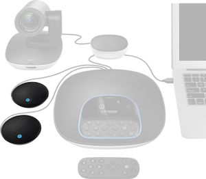 Logitech Expansion Microfoonset Statief Zendmethode:Kabelgebonden Incl. kabel Kabelgebonden