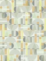 Novamur Leyla Behang met grafische print - 81646