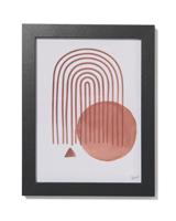 HEMA Fotolijst 15x20cm Zwart Hout (zwart)