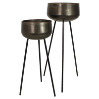 Wants&Needs Accessoires Bloempot Metaal - thumbnail