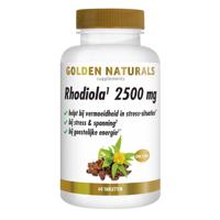 Golden Naturals Rhodiola 2500mg 60Tabletten