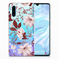 Hoesje maken Huawei P30 Watercolor Flowers - thumbnail