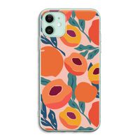 Perzik: iPhone 11 Transparant Hoesje