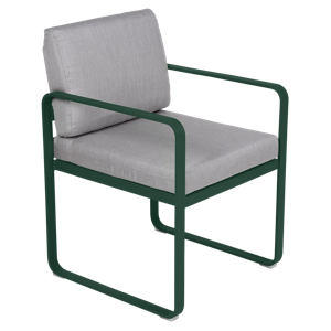 Fermob Bellevie dining armchair tuinstoel Cedar green - Flannel