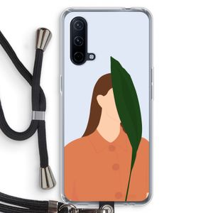 Leaf: OnePlus Nord CE 5G Transparant Hoesje met koord