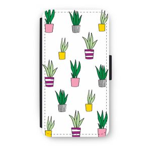 Sanseveria: iPhone X Flip Hoesje
