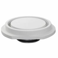 CIRCLE - Instucbaar frameloos ventiel - Ø100mm - TOEVOER & AFVOER