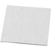 Creativ Company Canvas paneel wit 280gr, 10x10cm