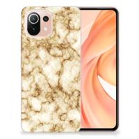 Xiaomi Mi 11 Lite | 11 Lite 5G NE | TPU | Siliconen hoesje | Marmer Goud
