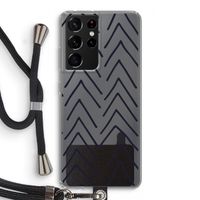 Marrakech Arrows: Samsung Galaxy S21 Ultra Transparant Hoesje met koord