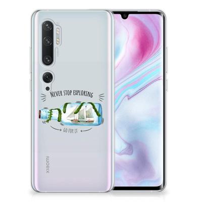 Xiaomi Mi Note 10 Pro Telefoonhoesje met Naam Boho Bottle