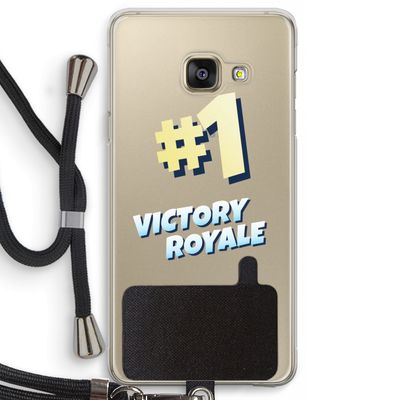 Victory Royale: Samsung Galaxy A3 (2016) Transparant Hoesje met koord