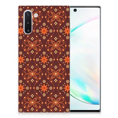Samsung Galaxy Note 10 | TPU bumper | Batik Brown
