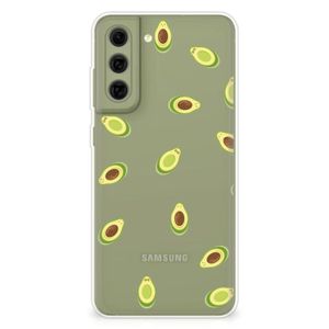 Samsung Galaxy S21FE Siliconen Case Avocado