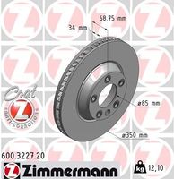 Remschijf Coat Z 600322720