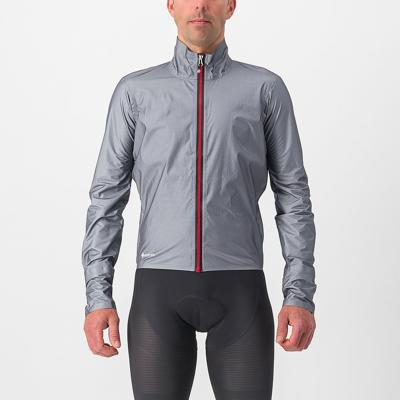 Castelli Tempesta Lite fietsjack lange mouw grijs heren