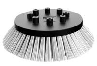 GARDENA aquabrush zachte schijfborstel, voor de aquabrush accu-multireiniger wasborstel (grijs/turquoise, 14847-20)