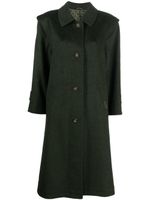 A.N.G.E.L.O. Vintage Cult manteau mi-long à plis creux (années 1970) - Vert