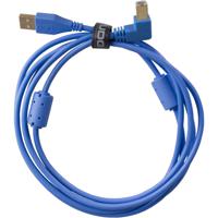 UDG U95005LB audio kabel USB 2.0 A-B haaks blauw 2m - thumbnail