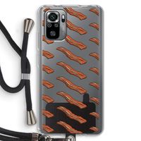 Bacon to my eggs #2: Xiaomi Redmi Note 10S Transparant Hoesje met koord