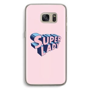 Superlady: Samsung Galaxy S7 Transparant Hoesje