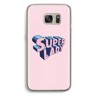 Superlady: Samsung Galaxy S7 Transparant Hoesje Superlady: Samsung Galaxy S7 Transparant Hoesje