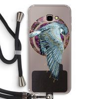 Golden Falcon: Samsung Galaxy J4 Plus Transparant Hoesje met koord