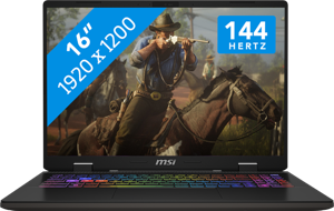 MSI Sword 16 HX B14VGKG-017NL Intel® Core™ i7 i7-14700HX Laptop 40,6 cm (16") Full HD+ 16 GB DDR5-SDRAM 512 GB SSD NVIDIA GeForce RTX 4070 Wi-Fi 6E (802.11ax) Windows 11 Home Grijs