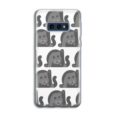 Cats: Samsung Galaxy S10e Transparant Hoesje