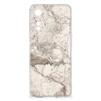 OPPO A78 5G | A58 5G | TPU | Siliconen hoesje | Marmer Beige