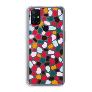Colored Giraffe: OnePlus Nord N10 5G Transparant Hoesje