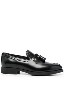 Tod's mocassins en cuir à glands - Noir