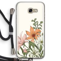 Floral bouquet: Samsung Galaxy A5 (2017) Transparant Hoesje met koord