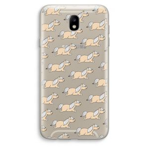 Ponys: Samsung Galaxy J7 (2017) Transparant Hoesje