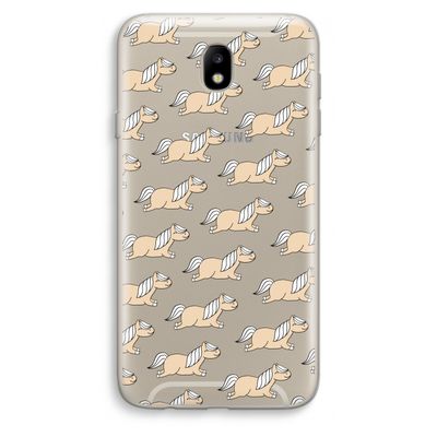 Ponys: Samsung Galaxy J7 (2017) Transparant Hoesje