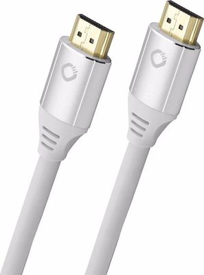 Oehlbach: Black Magic MKII Ultra-High-Speed HDMI-kabel 1,5 meter - Wit