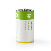 Nedis Alkaline-Batterij D - BAAKLR202BL - Groen - thumbnail