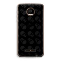 Musketon Skulls: Motorola Moto Z Force Transparant Hoesje Musketon Skulls: Motorola Moto Z Force Transparant Hoesje