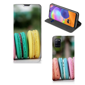 Samsung Galaxy A31 Flip Style Cover Macarons