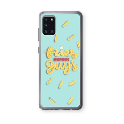 Always fries: Samsung Galaxy A31 Transparant Hoesje