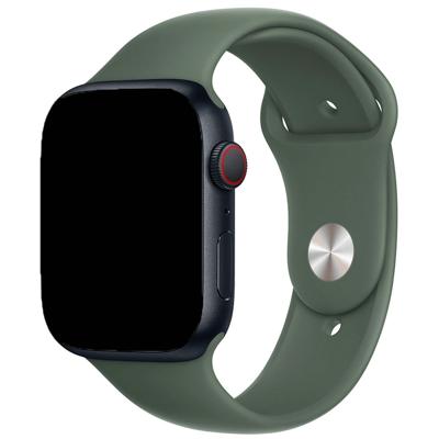 Apple Watch Sport Band - Olijfgroen - 38, 40, 41 & 42mm - SM Apple Watch Sport Band - Olijfgroen - 38, 40, 41 & 42mm - SM