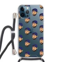 Drake Away: iPhone 12 Pro Max Transparant Hoesje met koord