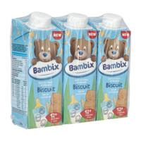 Bambix Groeimelk Biscuit 1+ 3x250ml Bambix Groeimelk Biscuit 1+ 3x250ml