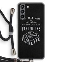 Life: Samsung Galaxy S21 Transparant Hoesje met koord