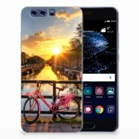 Huawei P10 Plus | Silliconen Back Cover | Amsterdamse Grachten