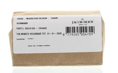 Jacob Hooy Maanzaad blauw/papaver coer