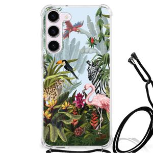 Case Anti-shock voor Samsung Galaxy S23 Jungle