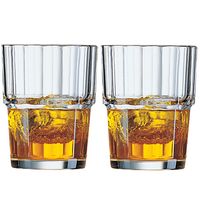 Arcoroc Whisky tumbler glazen - 6x - Norvege serie - 160 ml   -