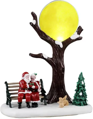 Lemax north pole romance verlicht kerstdorp tafereel Santa&apos;s Wonderland 2025