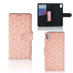 Xiaomi Redmi 7A Telefoon Hoesje Pattern Orange